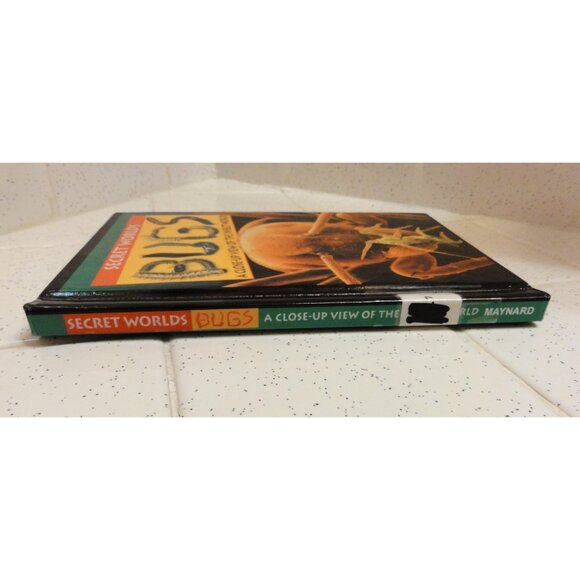 Vintage Secret Worlds Bugs A Close Up View of the Insect World Hardcover Book - Picture 3 of 16